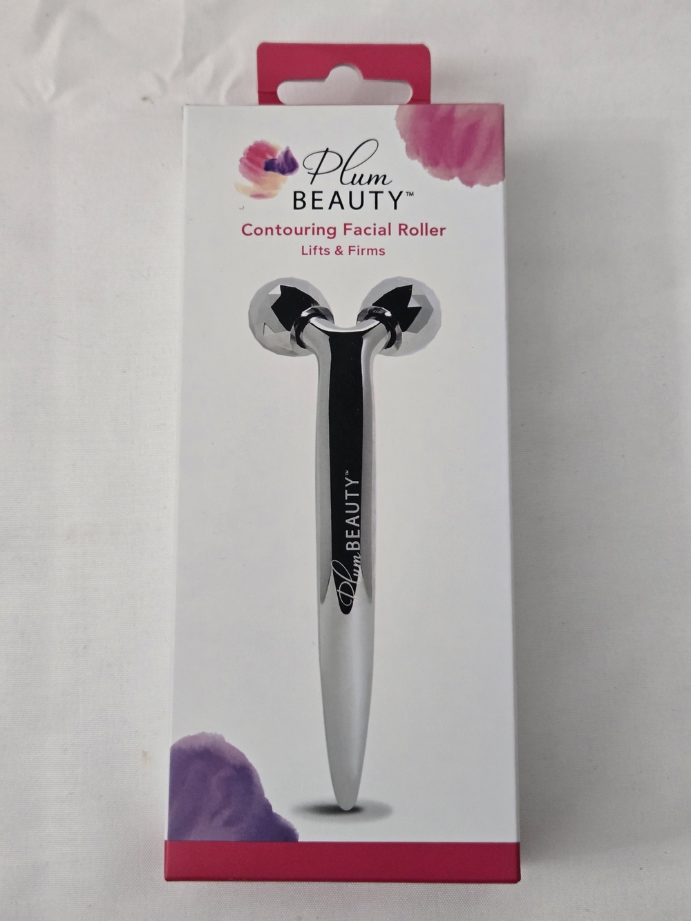 Silver Contouring Facial Roller - Lifts & Firms